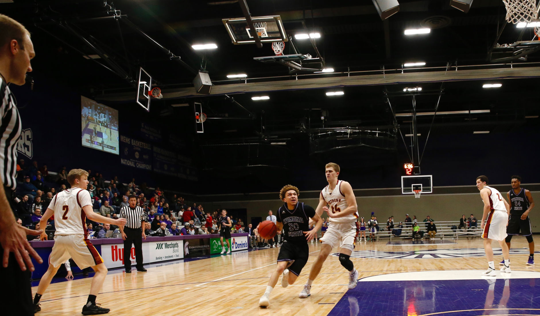 WSU MBB vs Northern ST 9